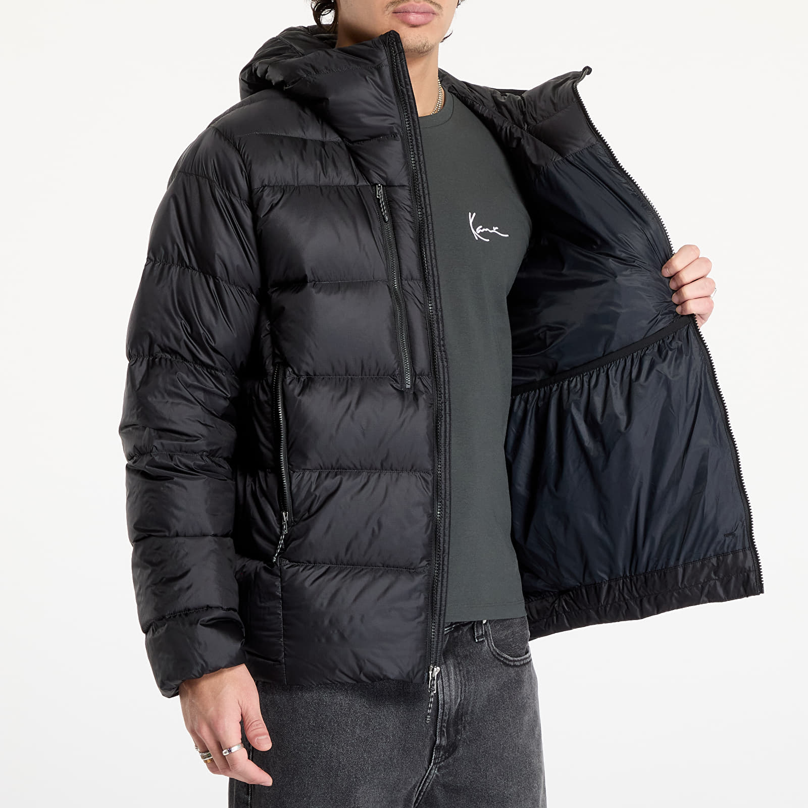 Jackets Patagonia M's Fitz Roy Down Hoody Black