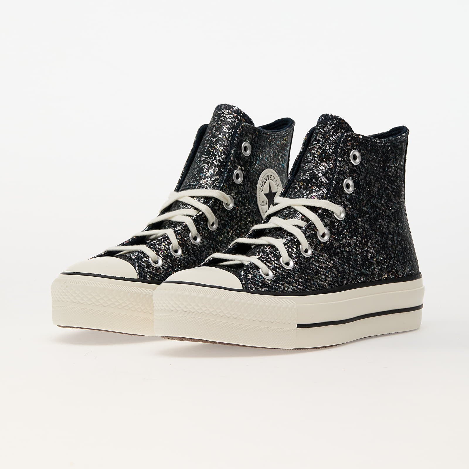 Converse Sneakers Converse Chuck Taylor All Star Lift Platform Glitter Into The Void/ Egret/ Black EUR 41 - 6