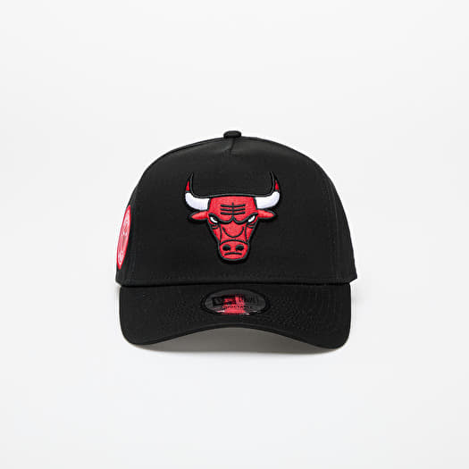 Kapa New Era Chicago Bulls Aframe NBA Patch Cap Black