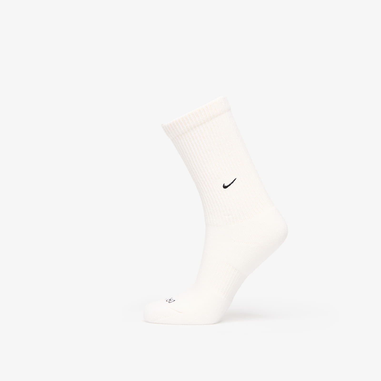 Herrensocken Nike Everyday Cushioned Crew Socks 2-Pack Sail/ Black