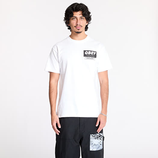 T-shirt OBEY Obey Records T-Shirt White