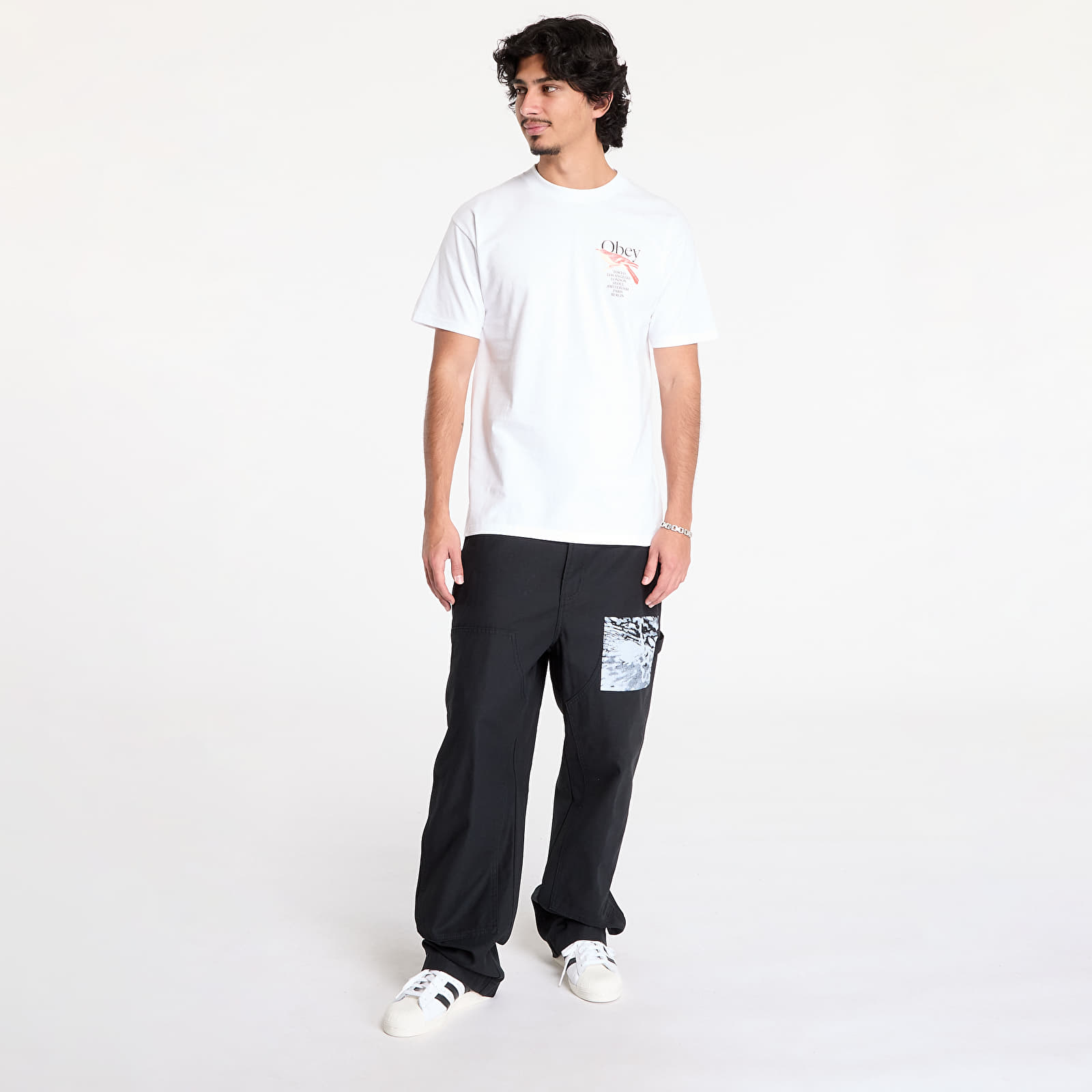 Camisetas hombre OBEY Obey Bird T-Shirt White