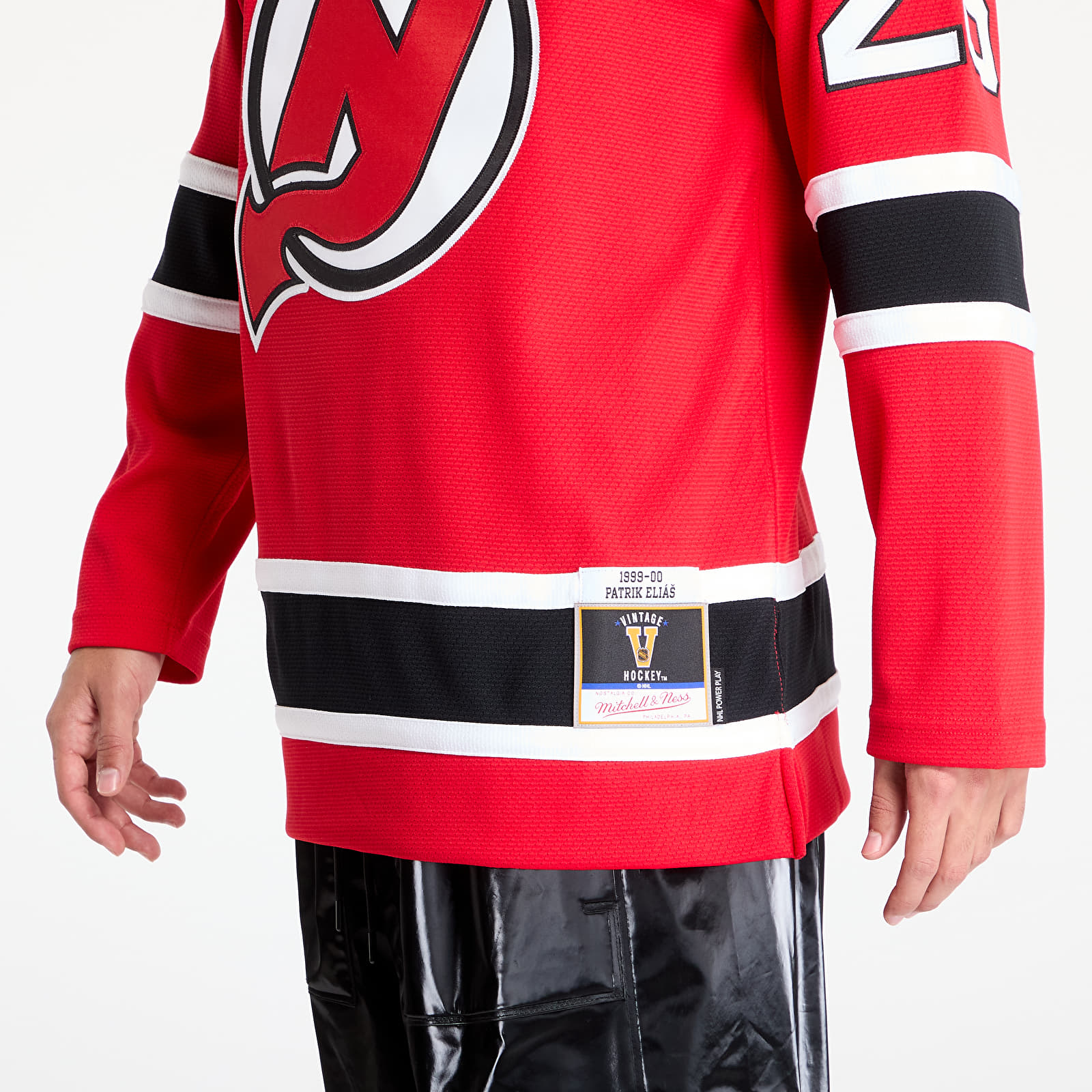 Dresy Mitchell & Ness NHL Dark Jersey Devils 1999 Patrik Elias Red