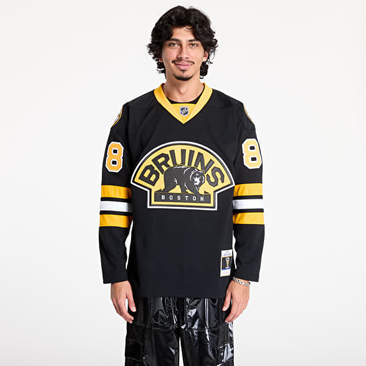 Τζέρσεϊ Mitchell & Ness NHL Dark Jersey Bruins 2014 David Pastrnak Black