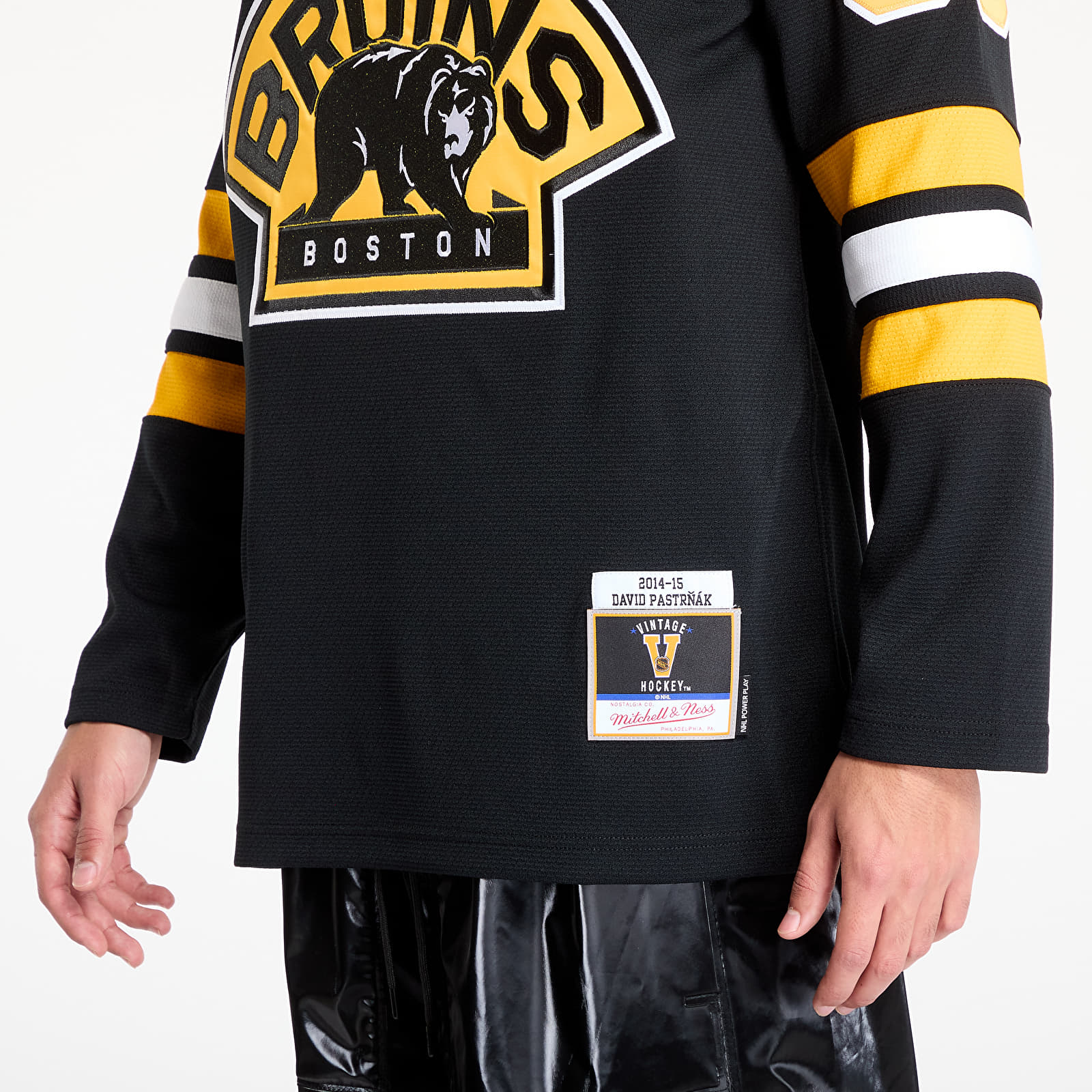 Jerseys Mitchell & Ness NHL Dark Jersey Bruins 2014 David Pastrnak Black