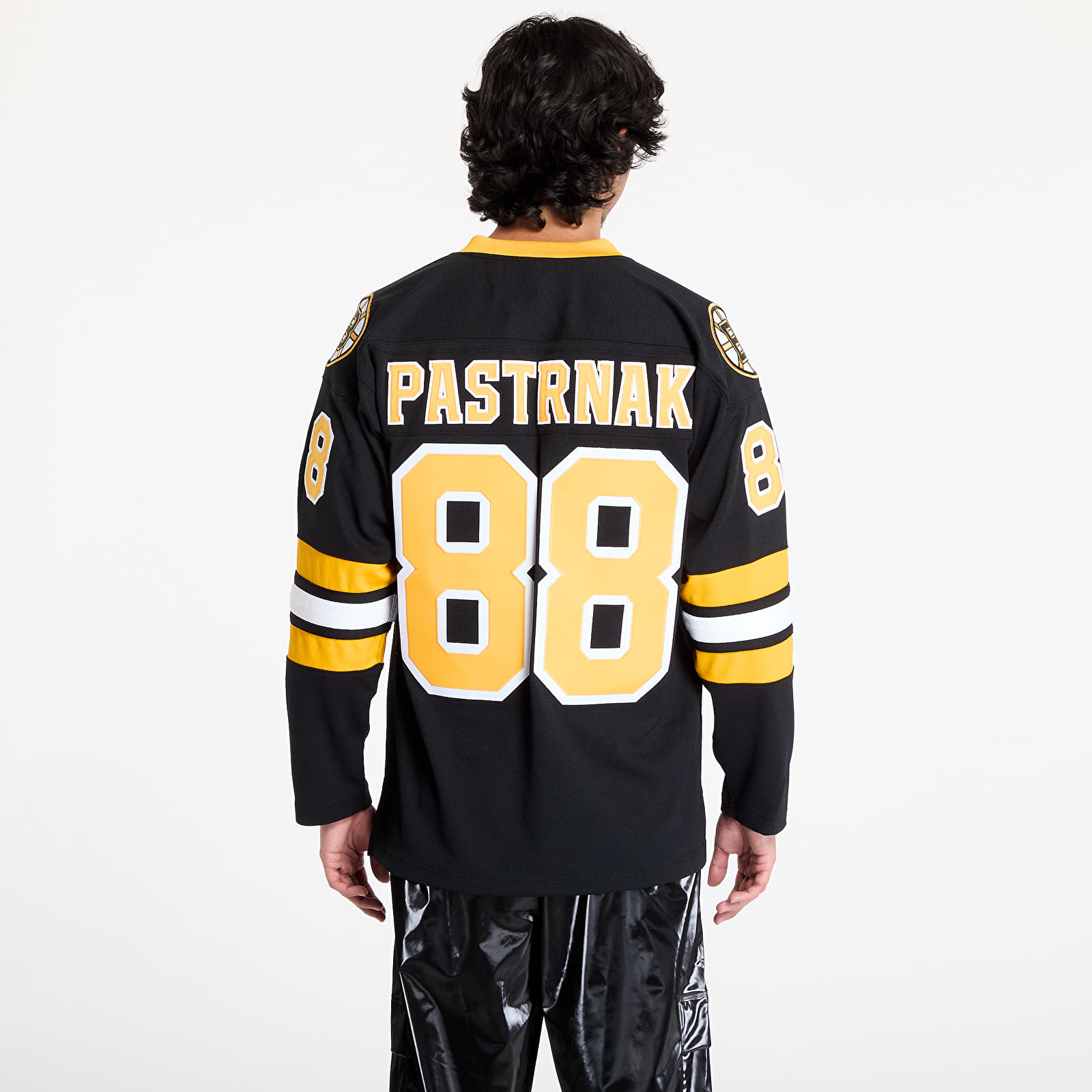 Jerseys Mitchell & Ness NHL Dark Jersey Bruins 2014 David Pastrnak Black
