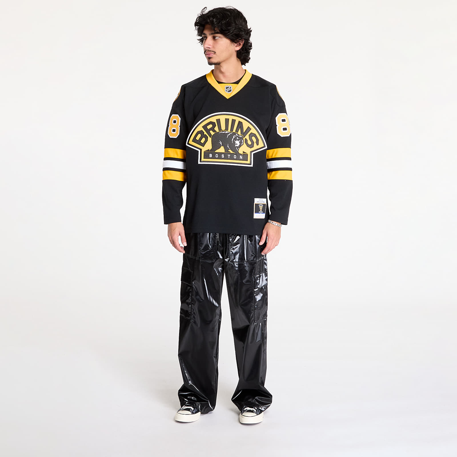 Jerseys Mitchell & Ness NHL Dark Jersey Bruins 2014 David Pastrnak Black