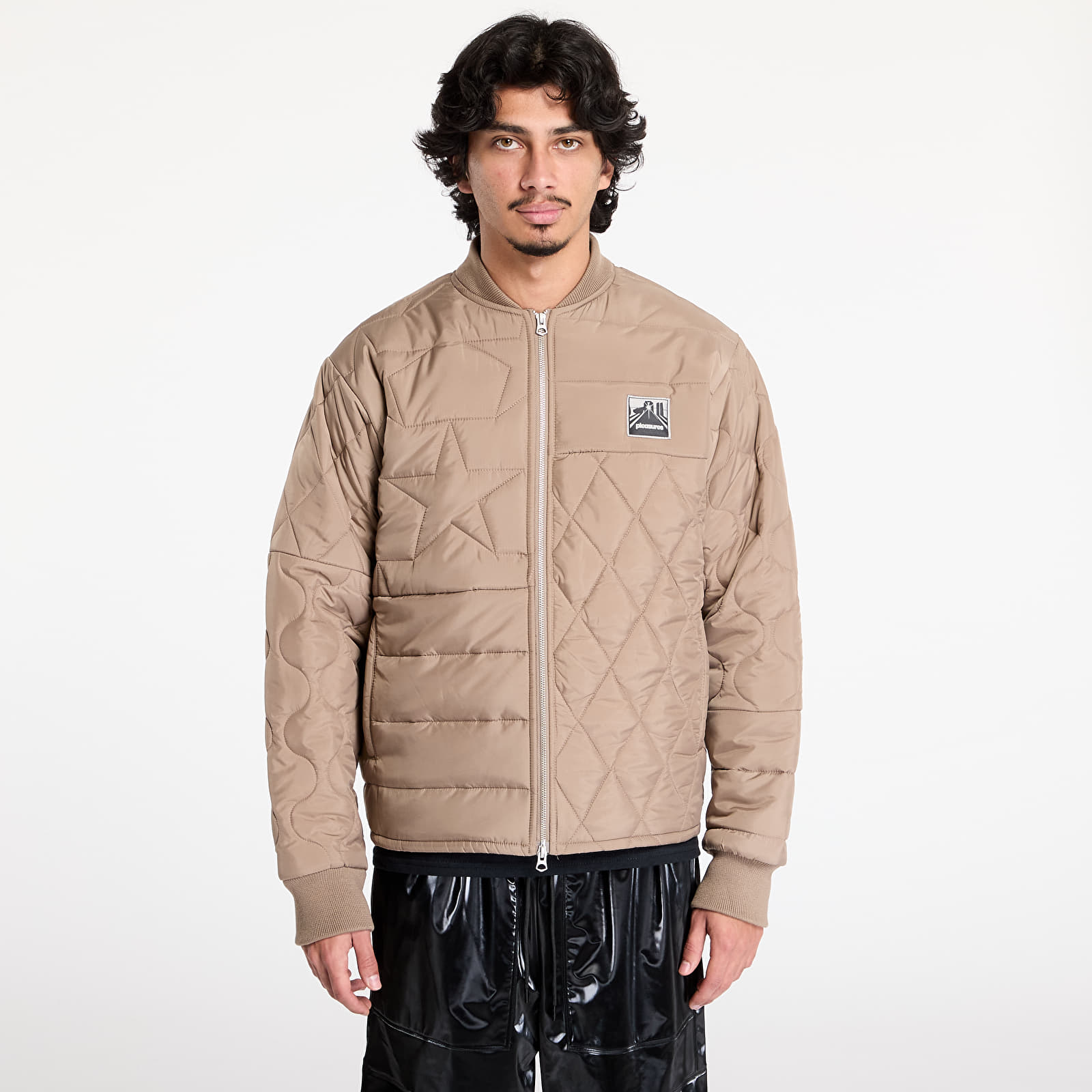 Jackets PLEASURES Stonehenge Quilted Jacket Brown