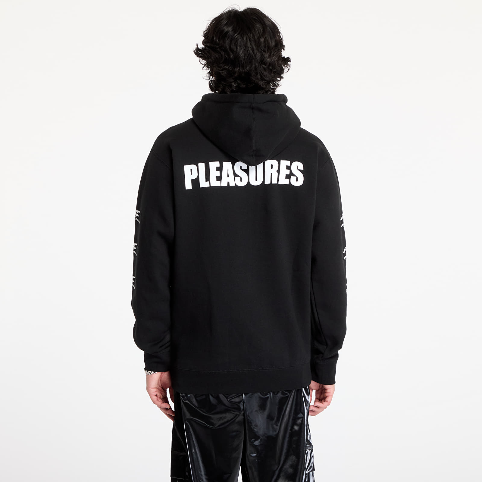 Kapuutsikud ja kampsunid PLEASURES Illegal Hoodie Black