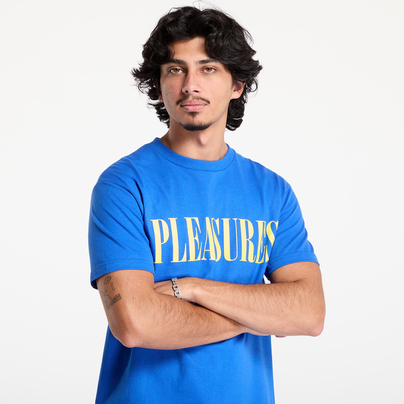 Camisetas PLEASURES Onyx 24 T-Shirt Royal