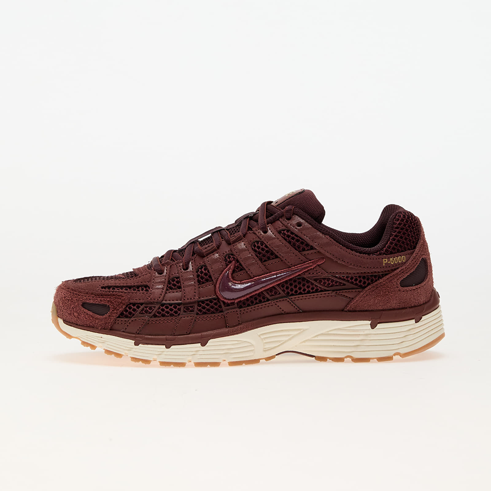 Męskie trampki i buty Nike P-6000 Se Dark Pony/ Burgundy Crush-Metallic Gold