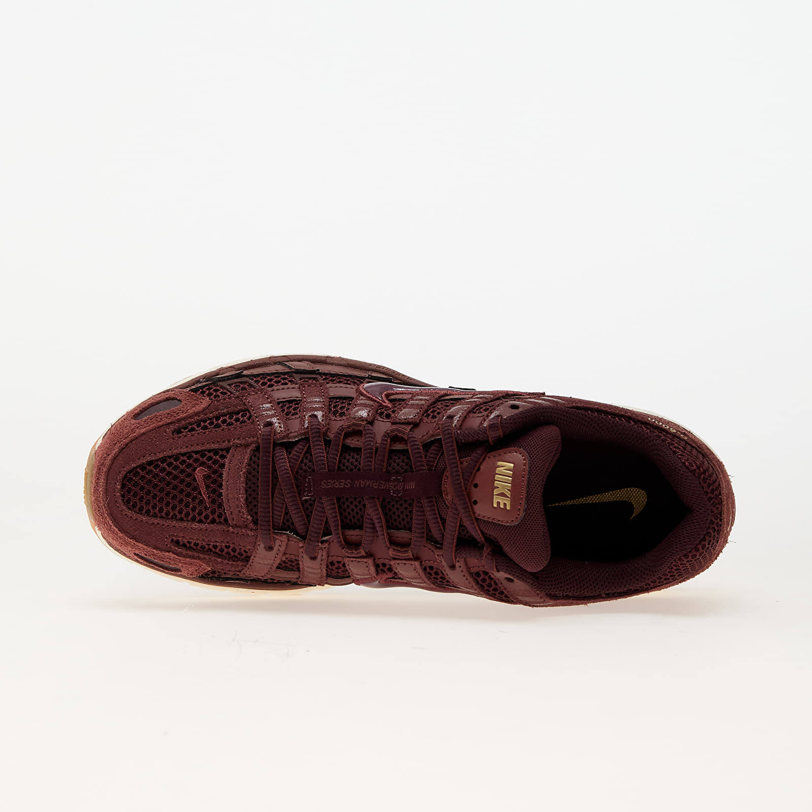Męskie trampki i buty Nike P-6000 Se Dark Pony/ Burgundy Crush-Metallic Gold