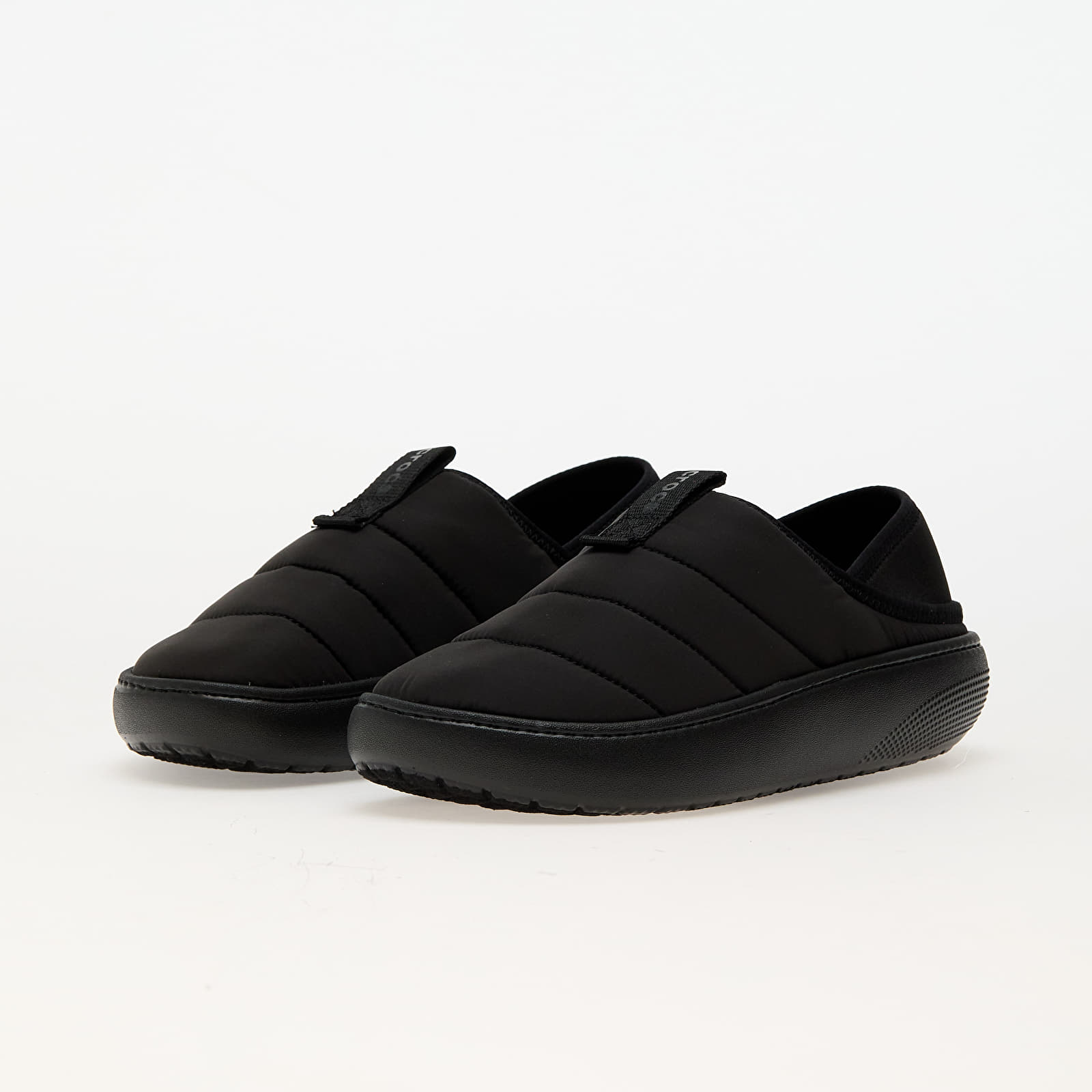 Men's sneakers and shoes Crocs Classic Puff Moc Black/ Black