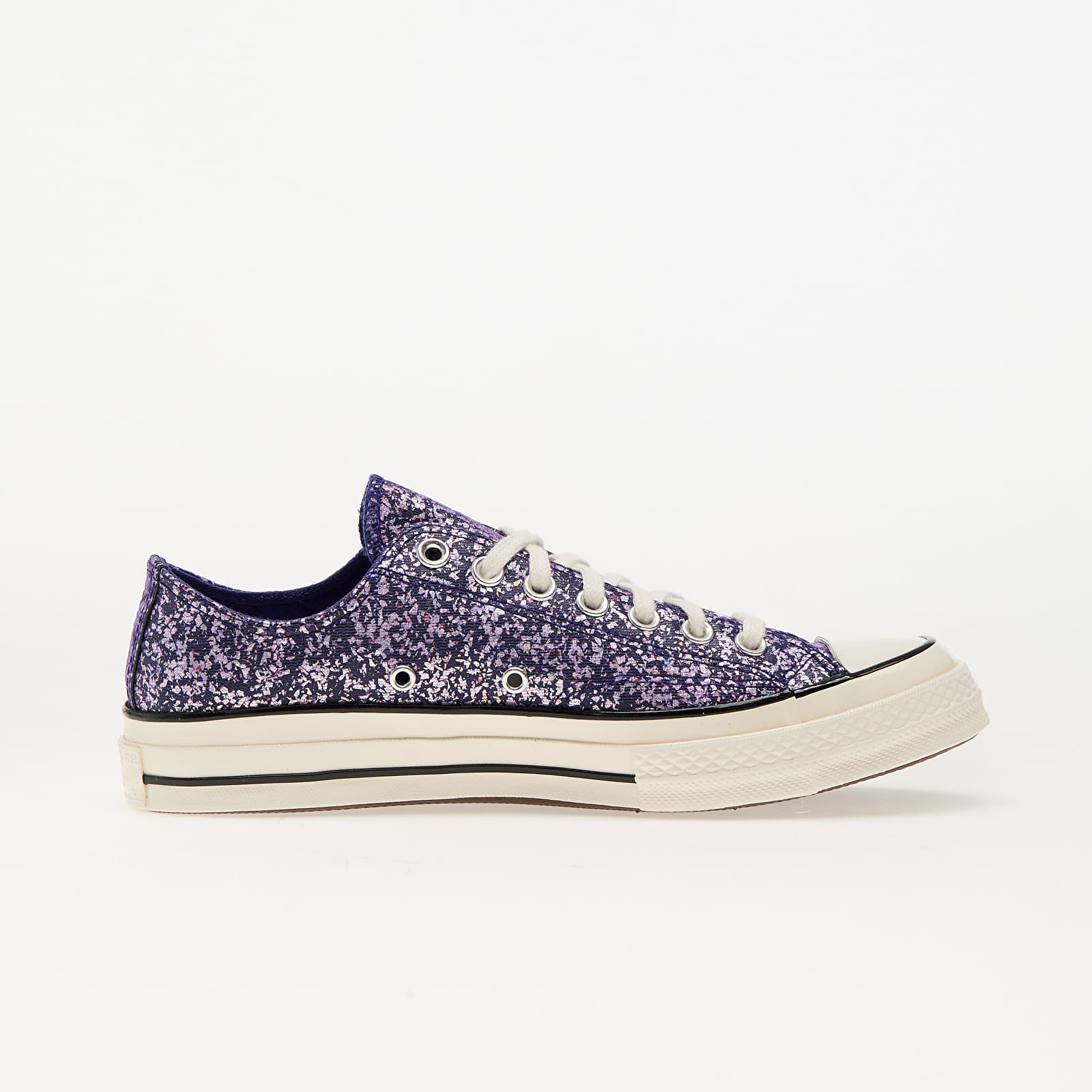 Men's sneakers and shoes Converse Chuck 70 Glitter Night Indigo/ Egret/ Black