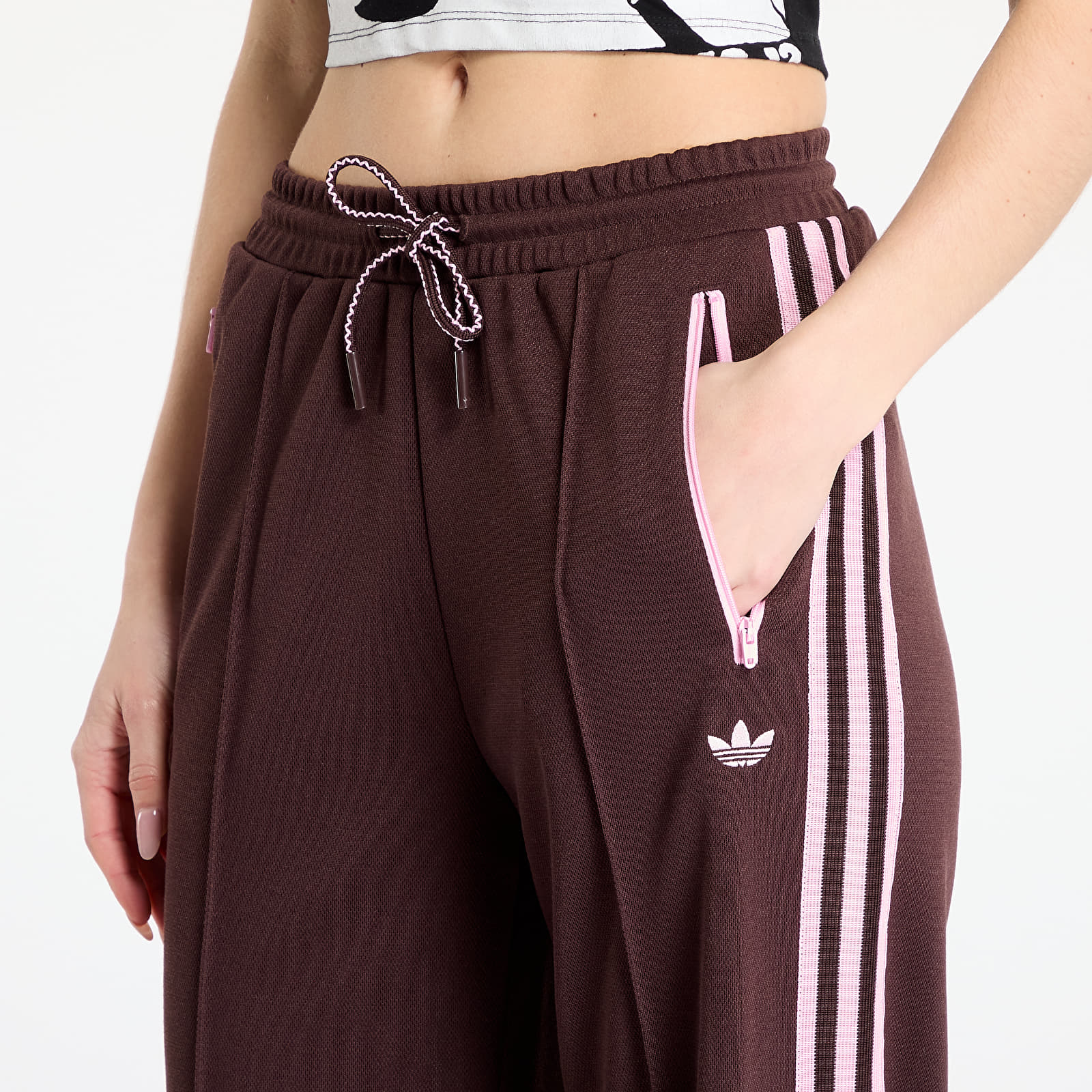 Dámské tepláky adidas Adicolor 70s Montreal Trackpant Shale Brown