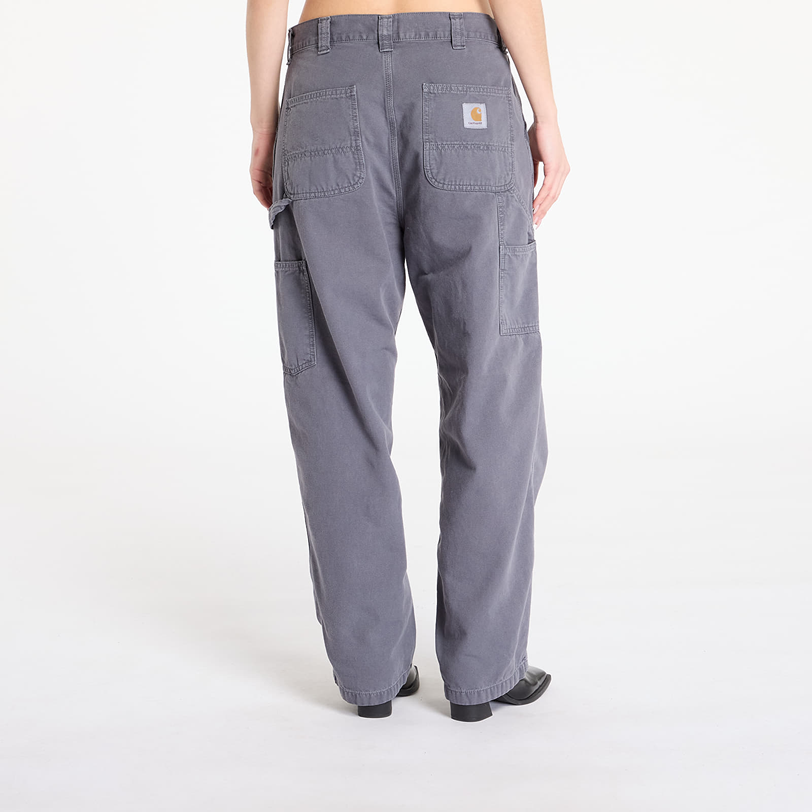 Jeans und Hosen Carhartt WIP OG Single Knee Pant Graphite Stone Dyed