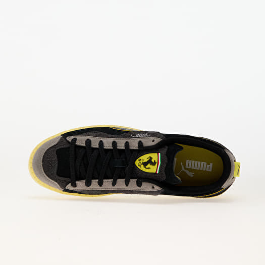 Scarpe uomo Puma Ferrari Suede Trippy Black Queens