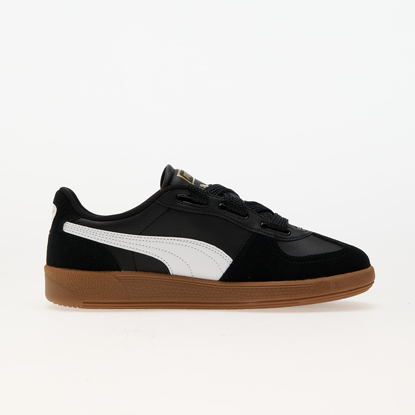 Women's sneakers and shoes Puma Palermo Wide Lace SD Puma Black-Puma White