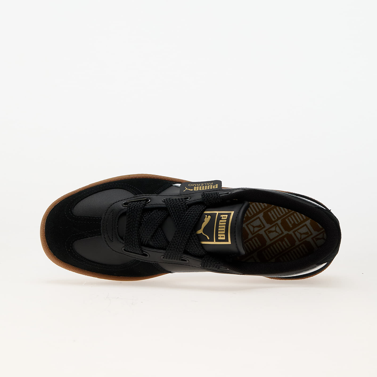 Naiste tossud ja kingad Puma Palermo Wide Lace SD Puma Black-Puma White