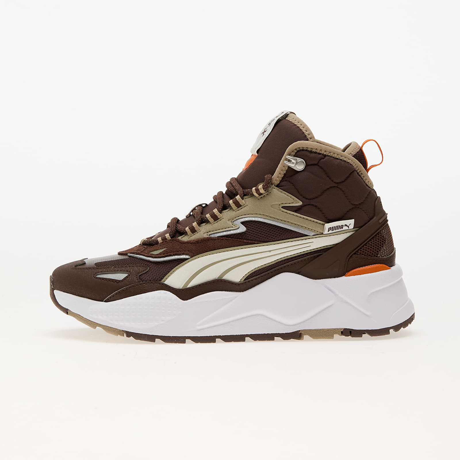 Men's sneakers and shoes Puma RS-X Hi Brown