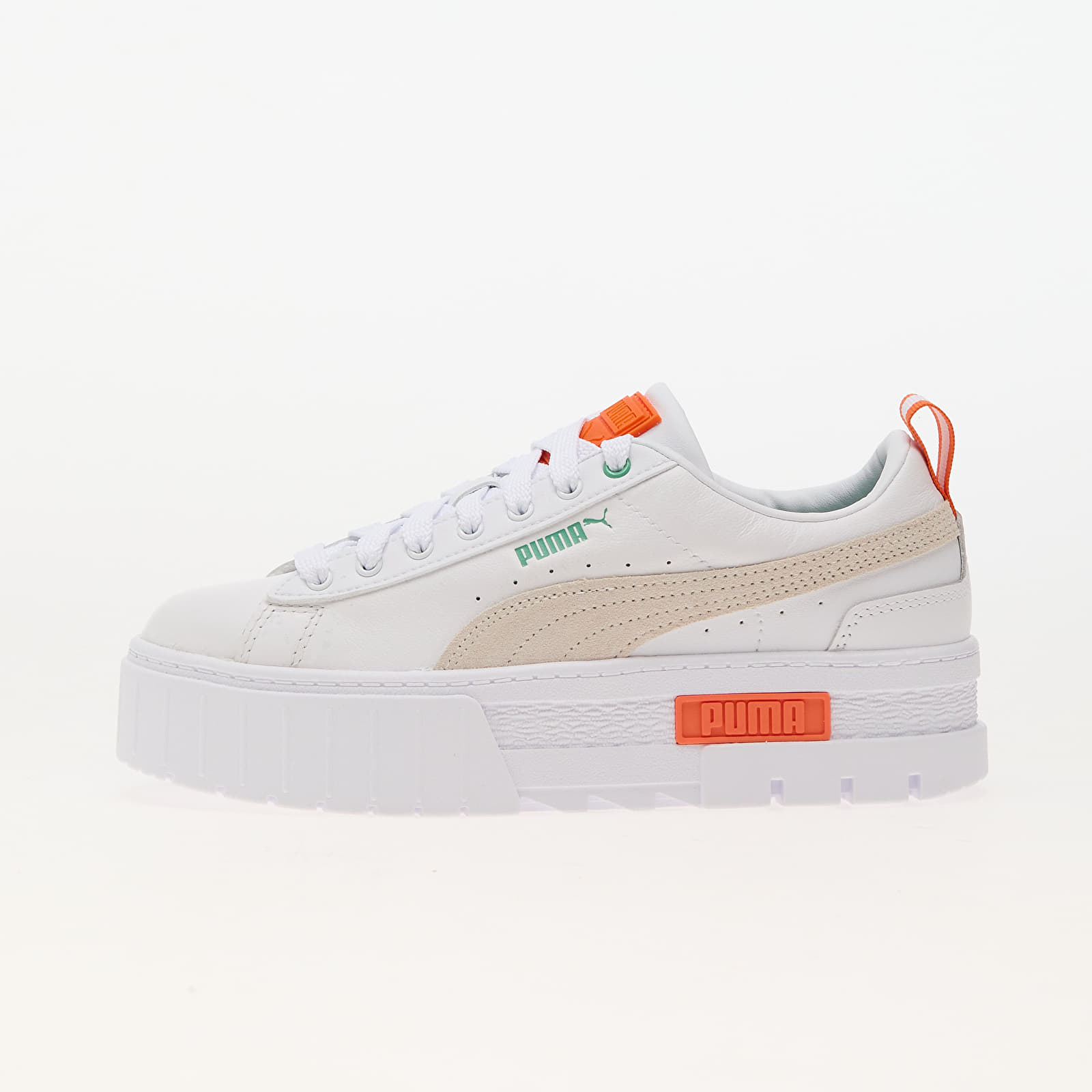 Naiste tossud ja kingad Puma Mayze Lth Wn's White