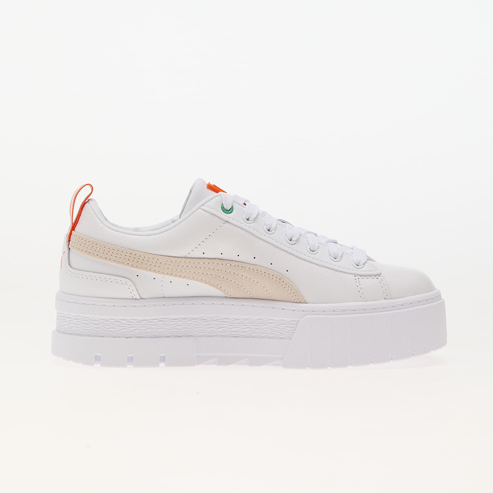 Naiste tossud ja kingad Puma Mayze Lth Wn's White