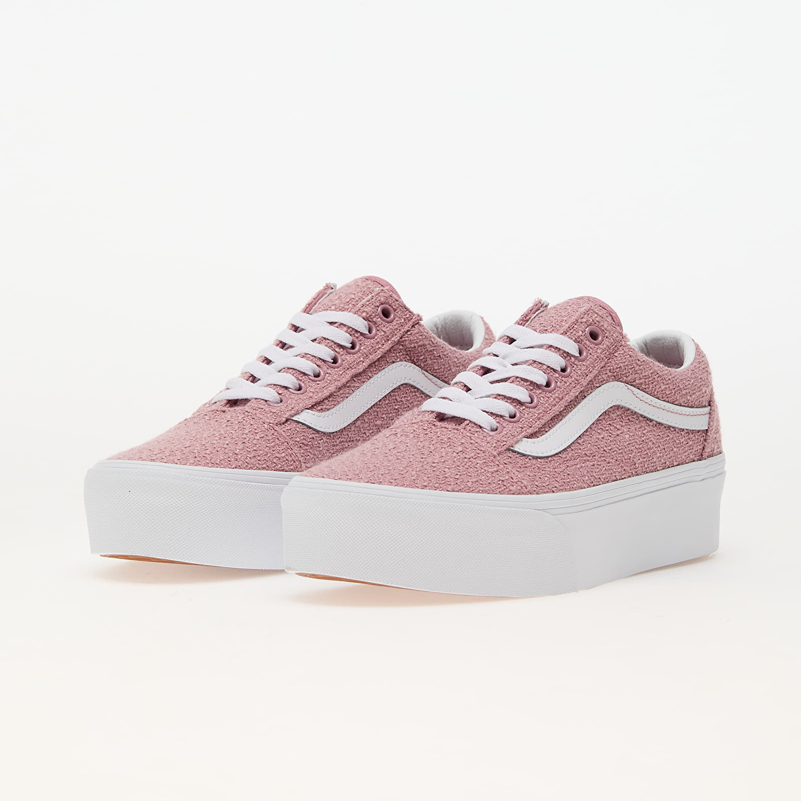 Męskie trampki i buty Vans Old Skool Stackform Tweed Foxglove