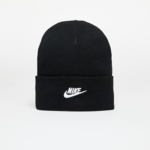 Mütze Nike Peak Futura Beanie Black/ White