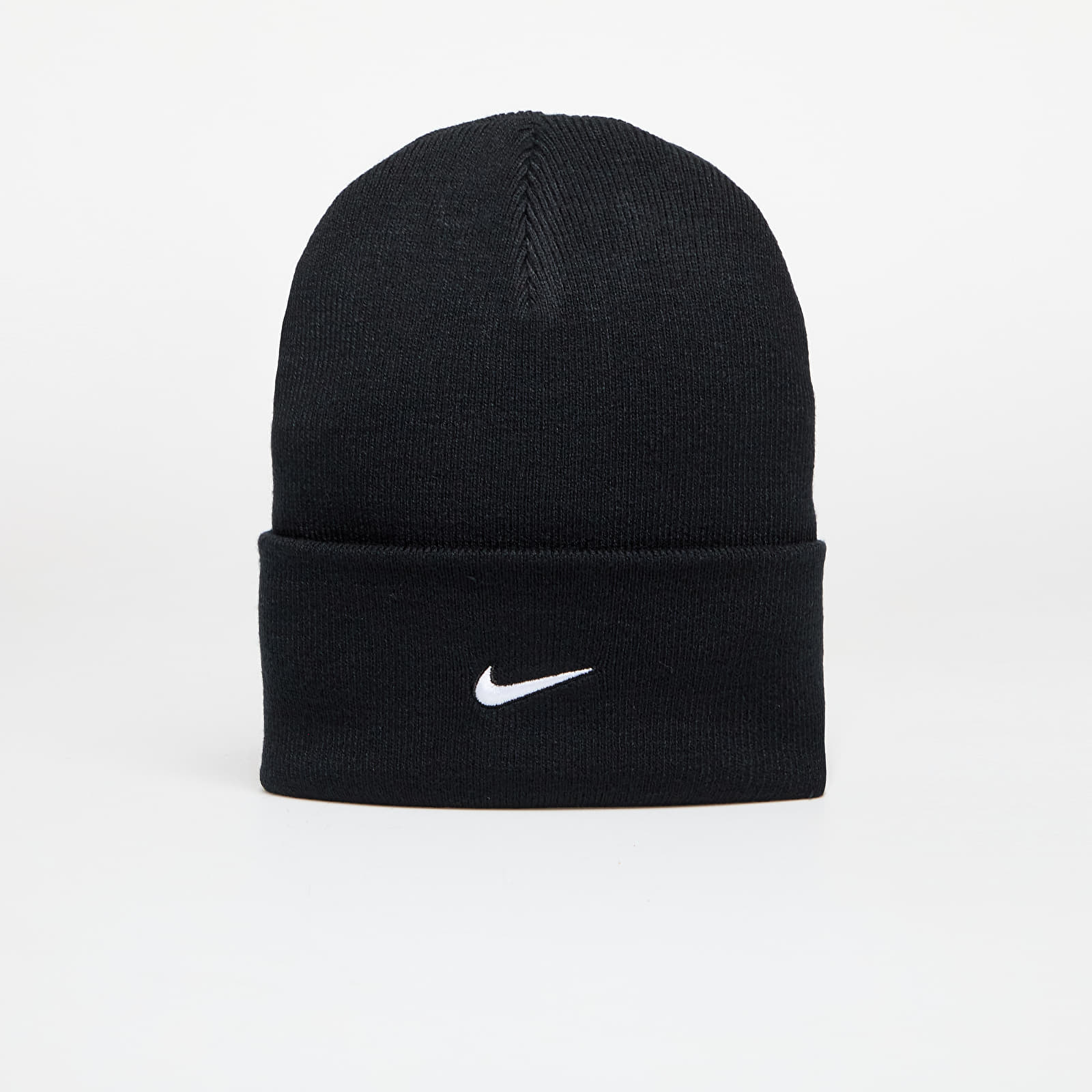 Kapelusze Nike Peak Swoosh Beanie Black/ White