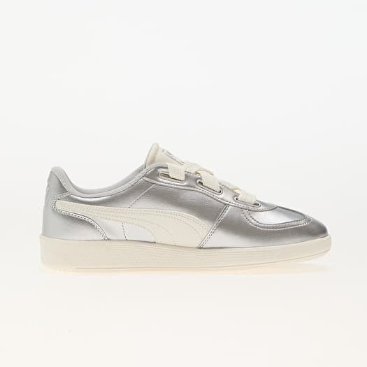 Puma basket platform metallic silver online