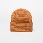 PLEASURES Old E Waffle Beanie Rust