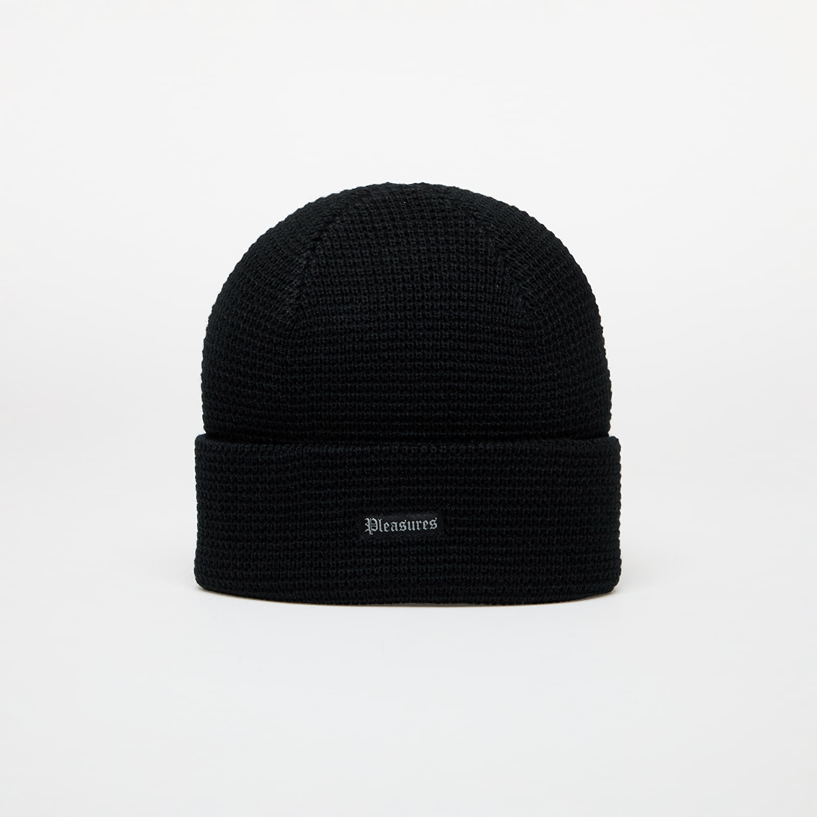 Sombreros PLEASURES Old E Waffle Beanie Black