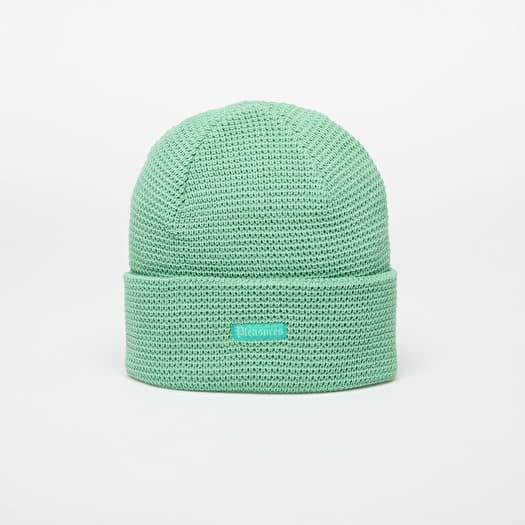 Căciulă PLEASURES Old E Waffle Beanie Matcha