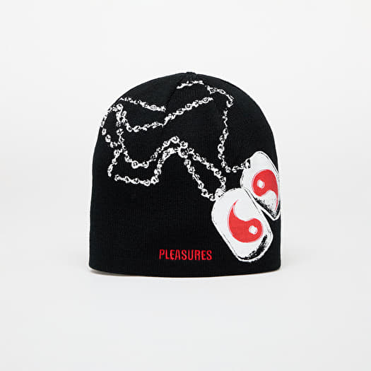 Καπέλο PLEASURES Dog Tags Skully Black