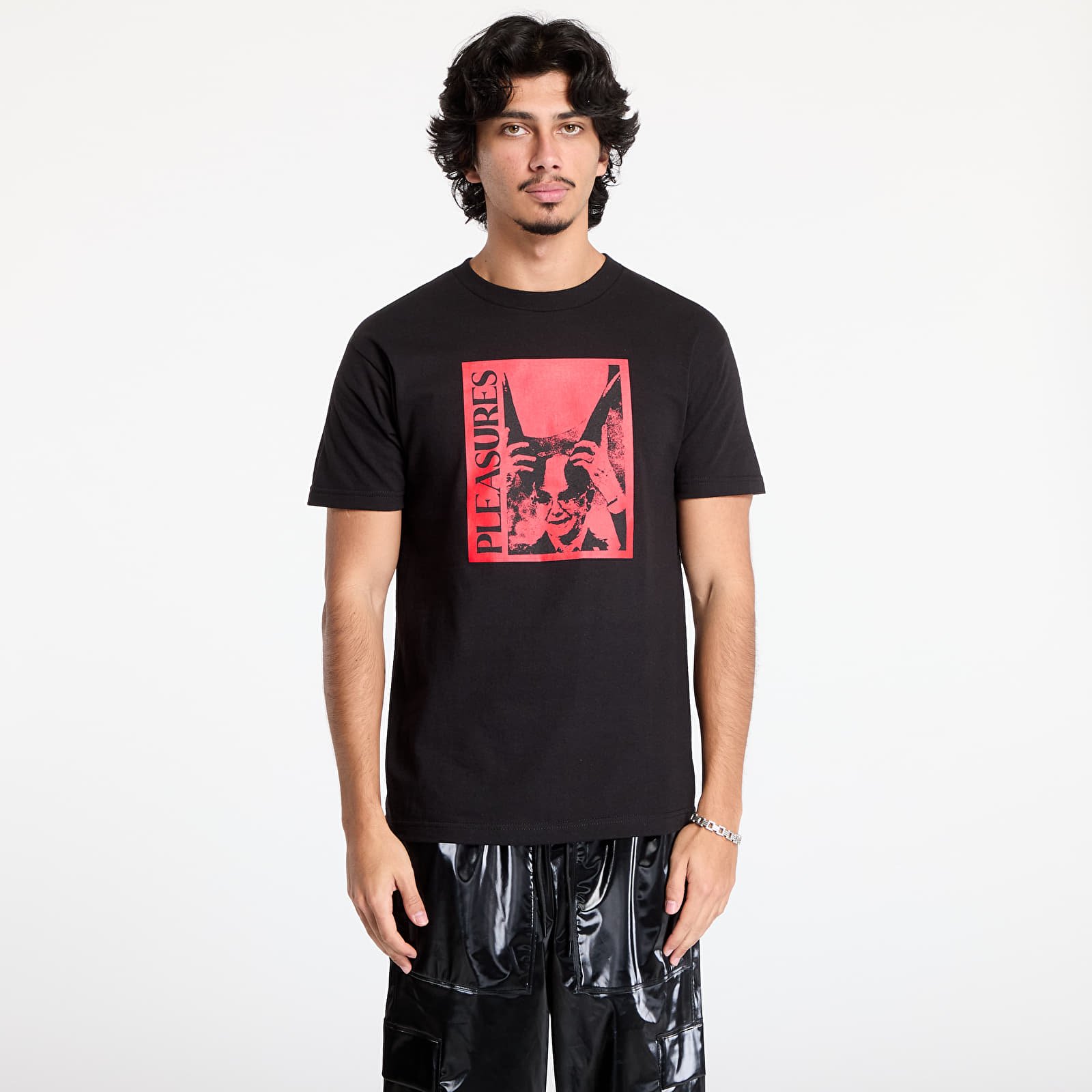 T-shirts PLEASURES Horny T-Shirt Black