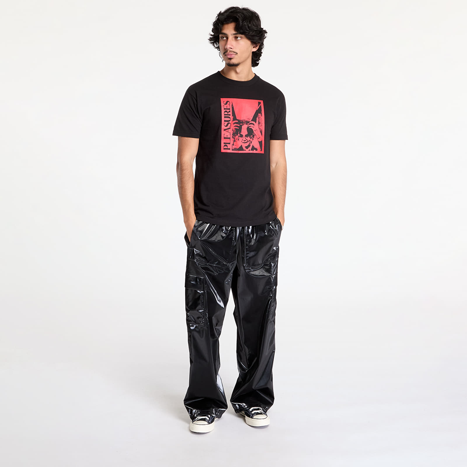 T-shirts PLEASURES Horny T-Shirt Black