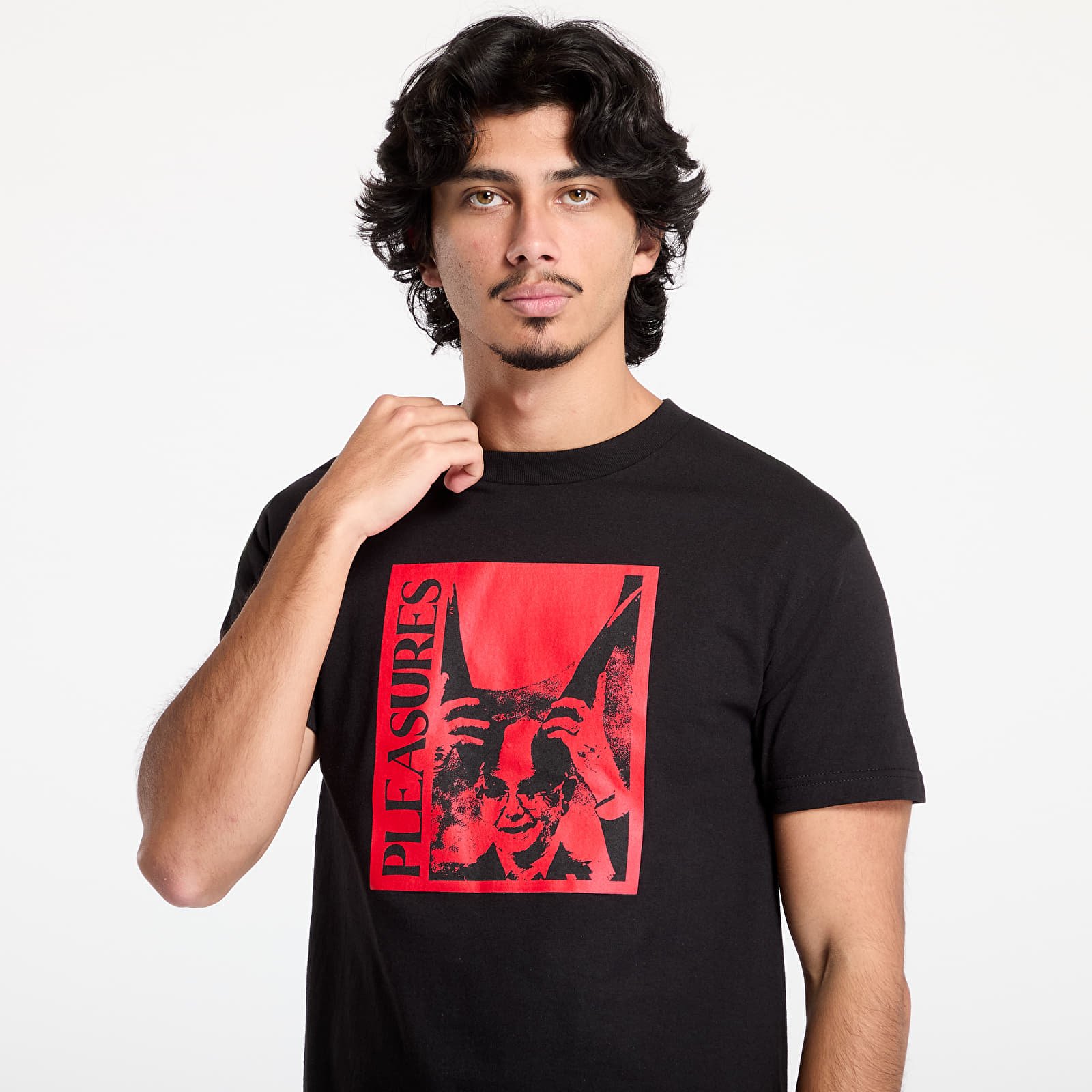 T-shirts PLEASURES Horny T-Shirt Black