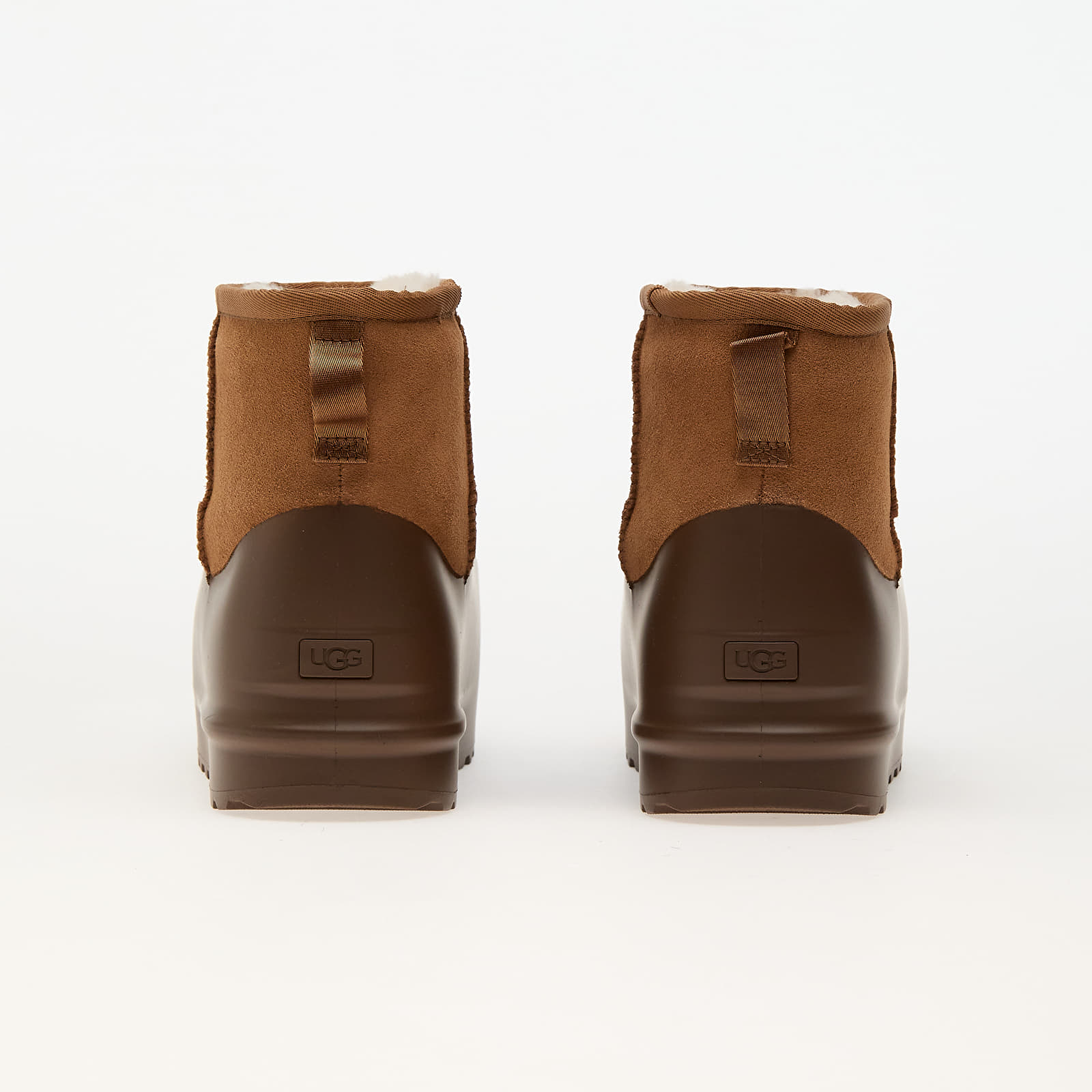 Women's sneakers and shoes UGG W Classic Mini Pumped Molded Chestnut
