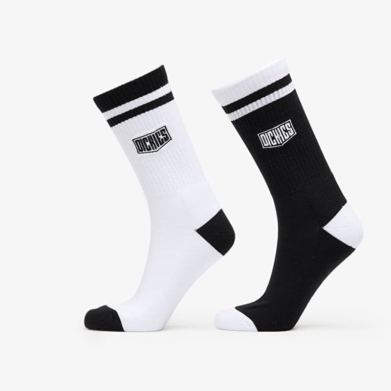 Dickies Philipsburg Socks 2-Pack White/ Black