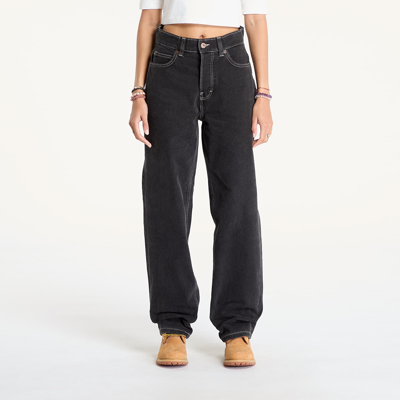 Women's jeans Dickies Thomasville Denim Pants Black Wash