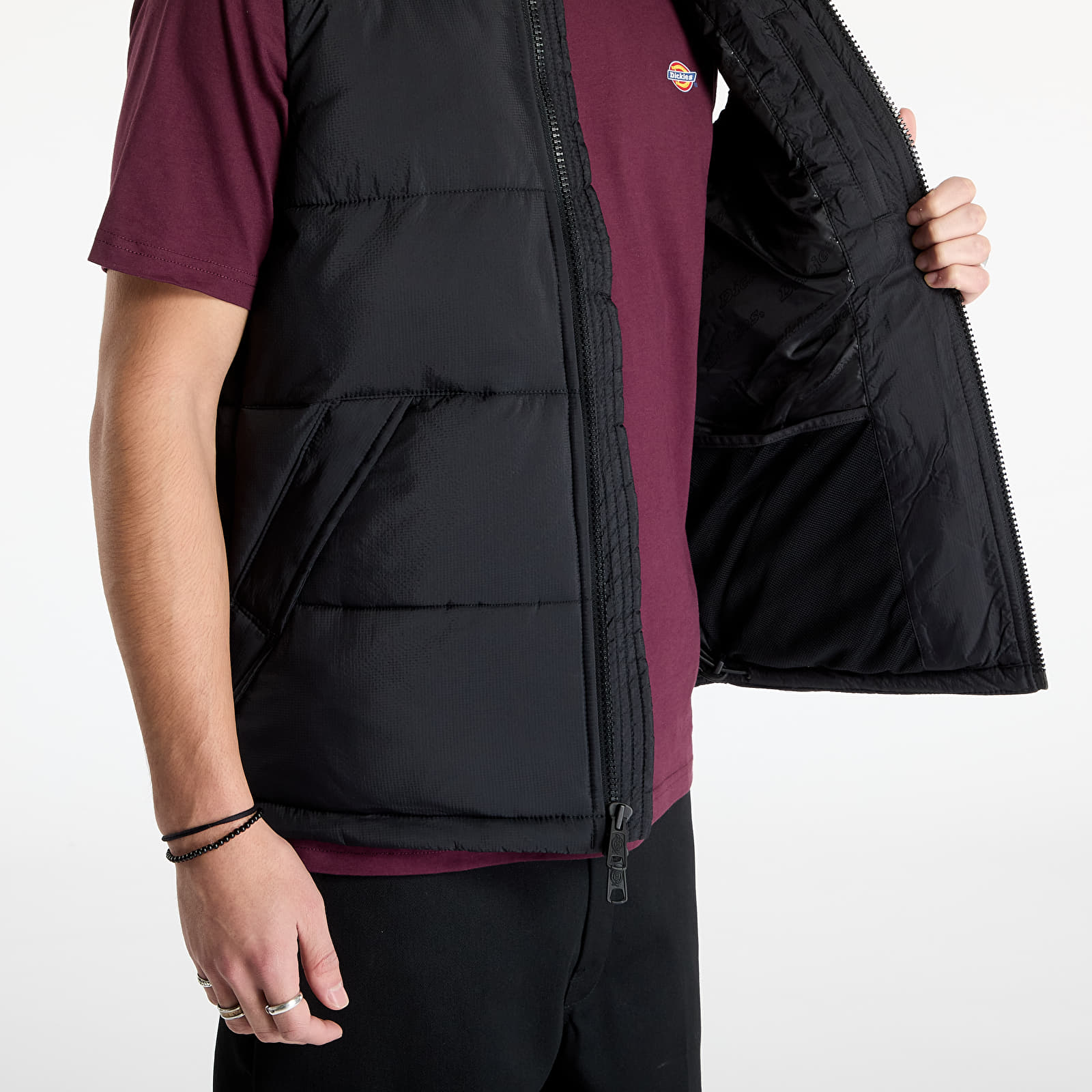 Kamizelki męskie Dickies Waldenburg Vest Black