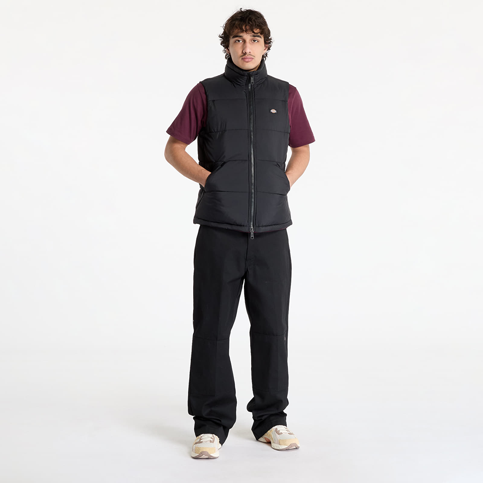 Veste pentru bărbați Dickies Waldenburg Vest Black