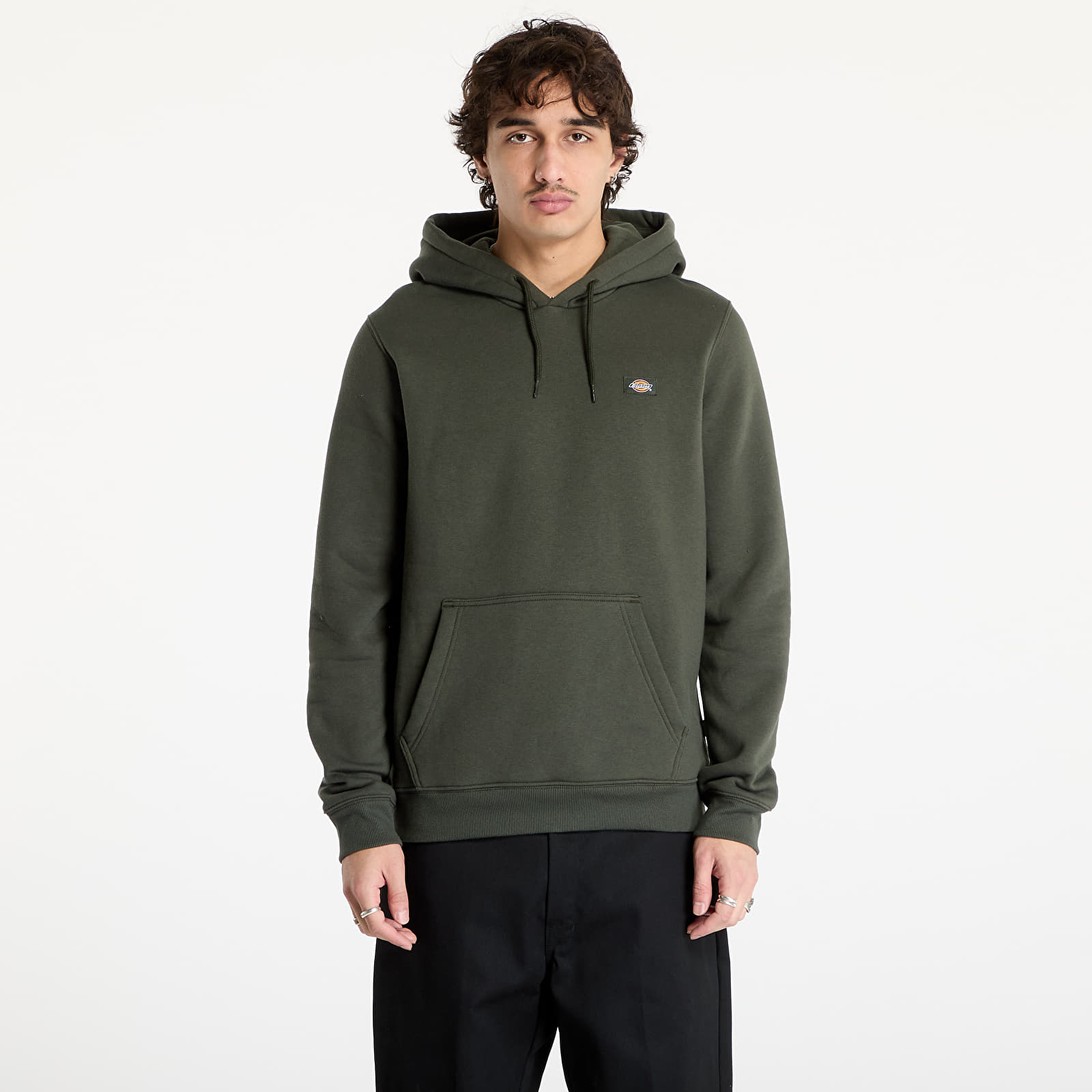 Herren-Sweatshirts Dickies Oakport Hoodie Olive Green