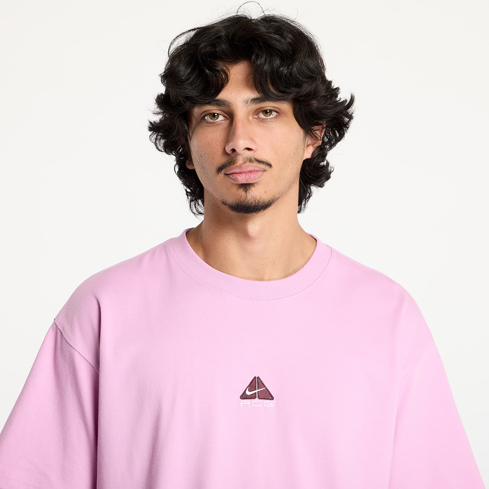 T-Shirts Männer Nike ACG Men's T-Shirt Beyond Pink