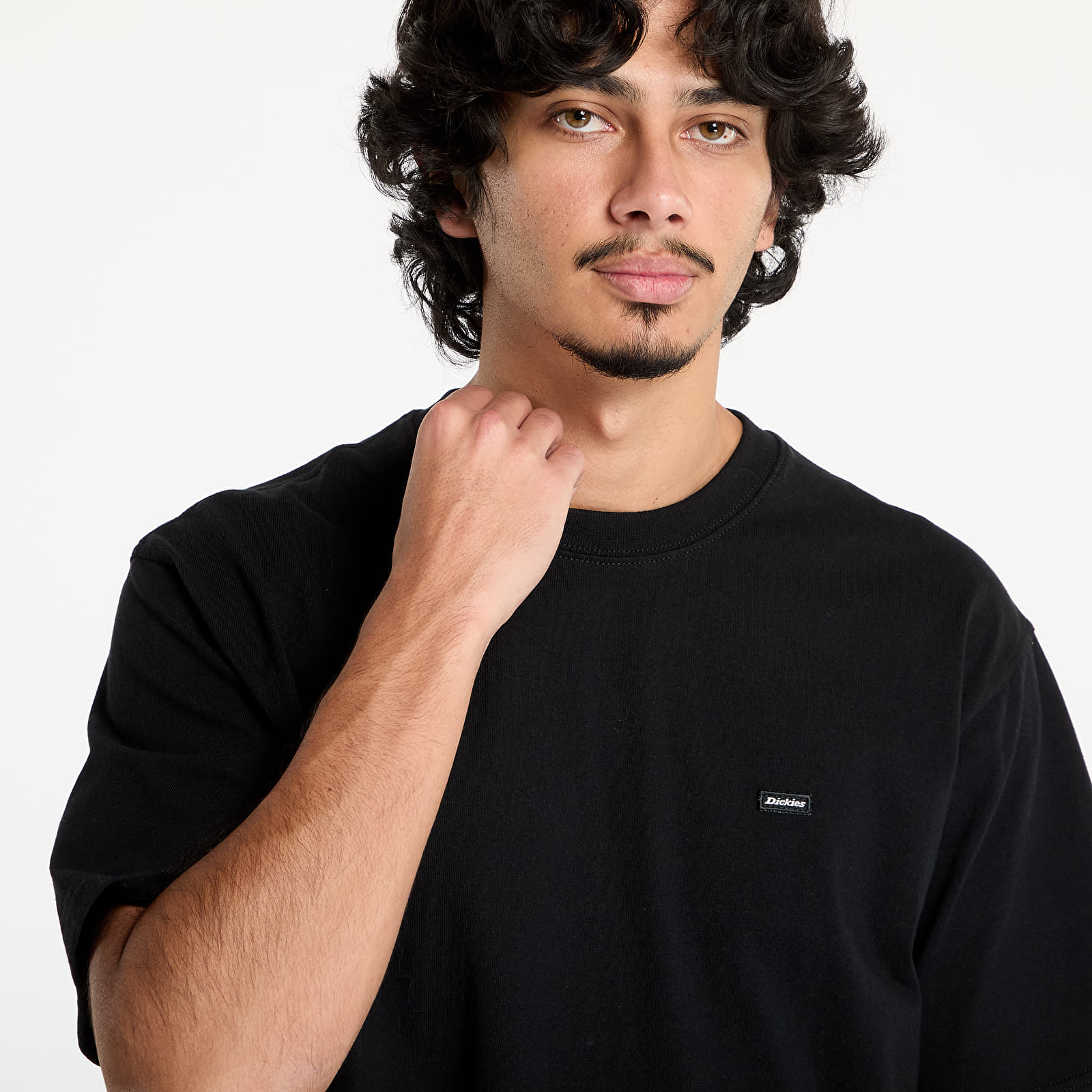 Men's T-shirts Dickies Clancy Heavyweight Short Sleeve Tee Black