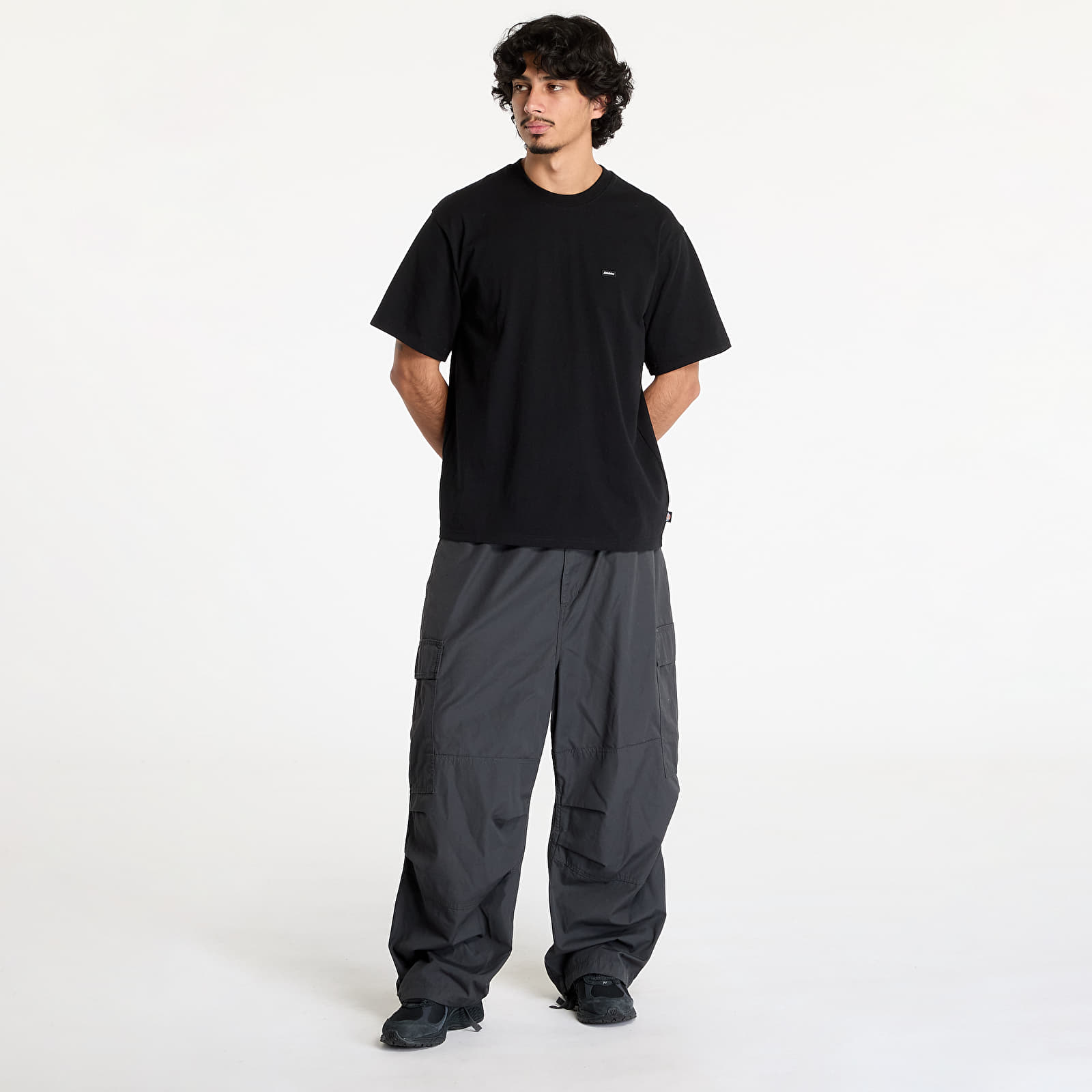 Men's T-shirts Dickies Clancy Heavyweight Short Sleeve Tee Black