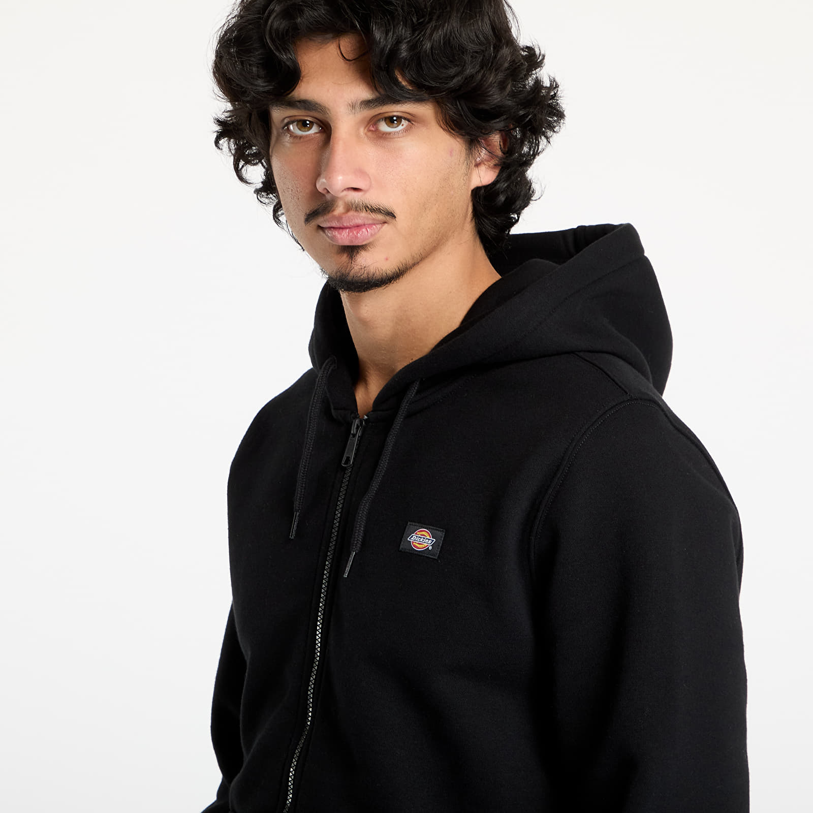 Чоловічі худі Dickies Oakport Zip Hoodie Black