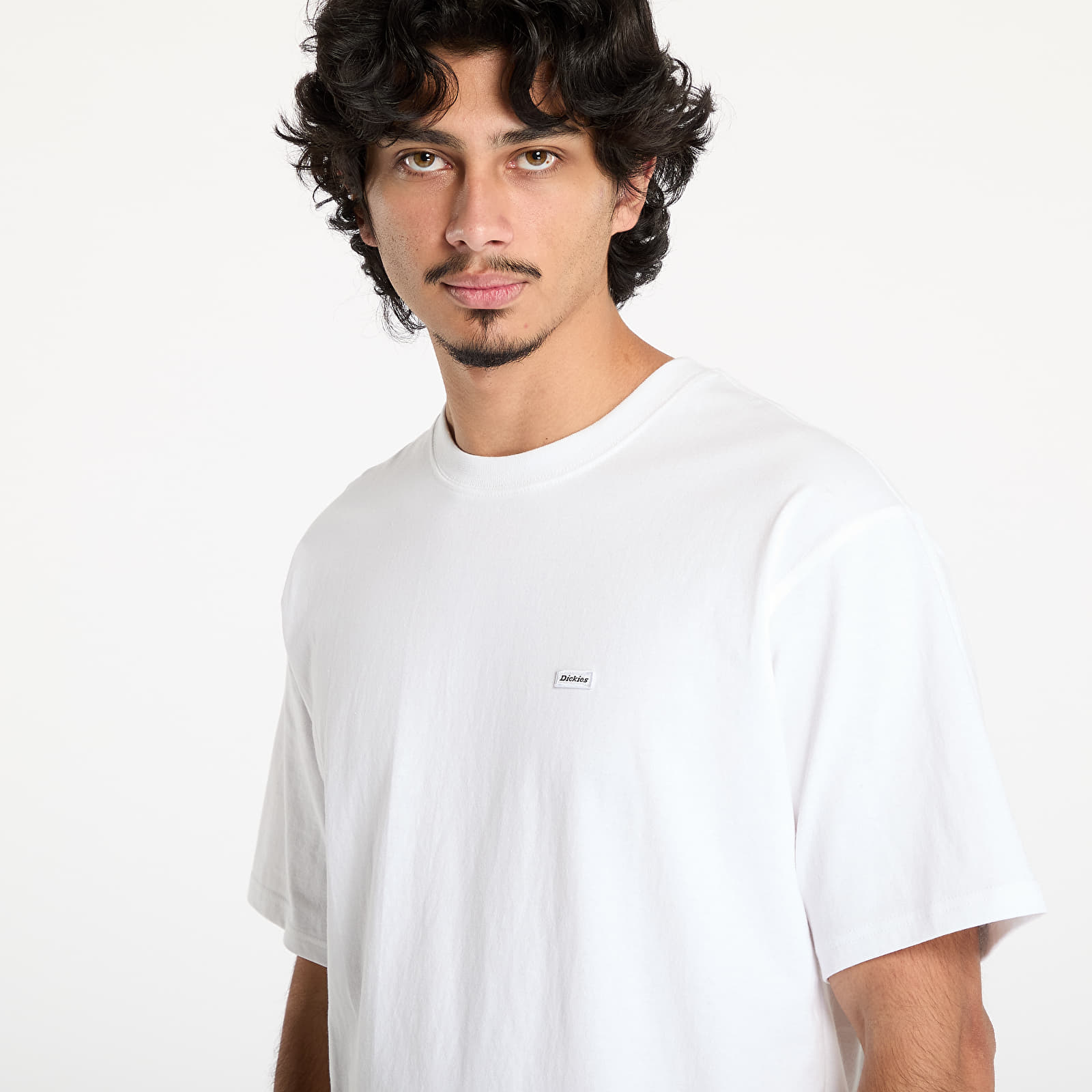 Men's T-shirts Dickies Clancy Heavyweight Short Sleeve Tee White