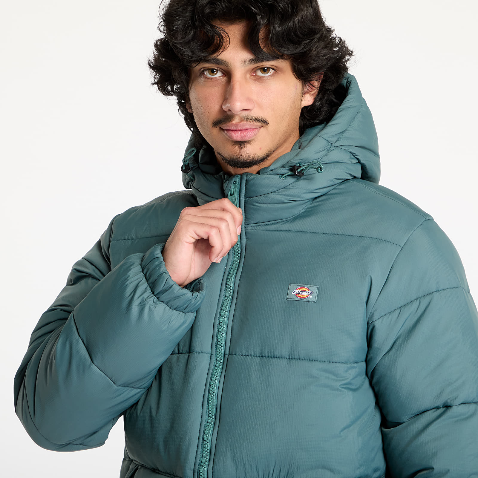 Men's jackets Dickies Waldenburg Hooded Jacket Lincoln Green