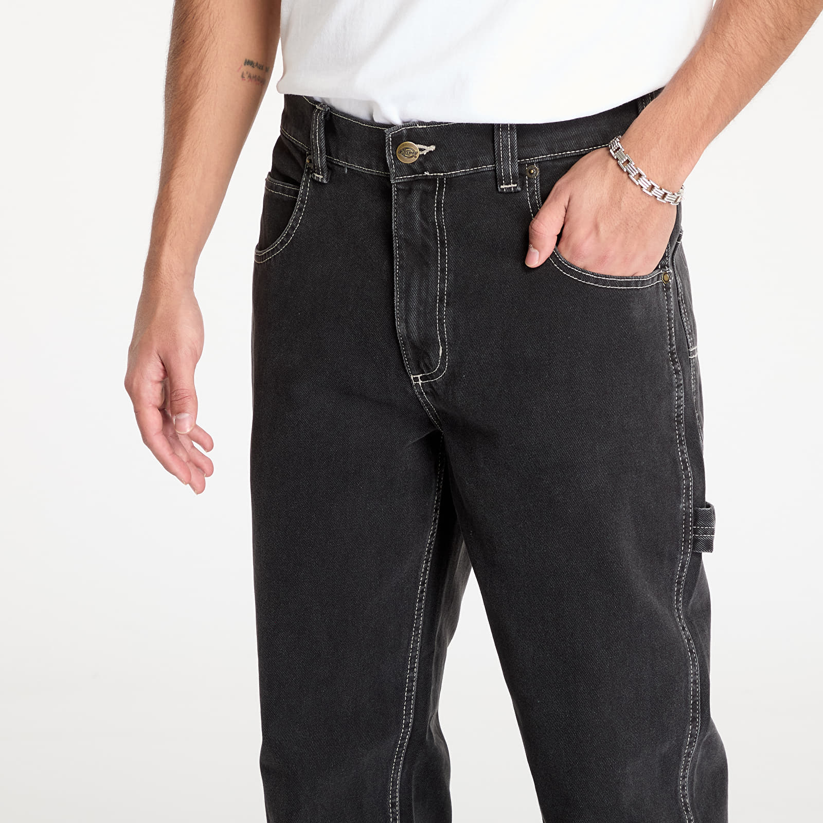 Vaqueros para hombre Dickies Garyville Denim Pants Black Wash